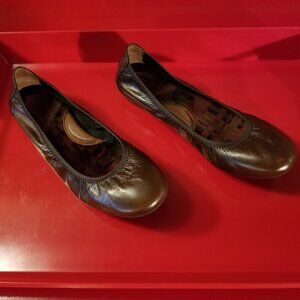 Leather Born Ballet Flats - Brown